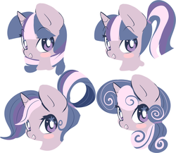 Size: 1043x906 | Tagged: safe, artist:clockworkquartet, twilight sparkle, g4, alternate hairstyle, female, solo