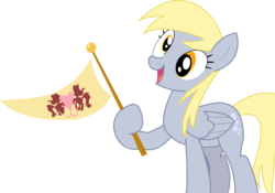 Size: 5247x3667 | Tagged: safe, artist:amorawolf, derpy hooves, pegasus, pony, g4, rainbow falls, female, mare, simple background, solo, the grey one's glorious return, transparent background, vector