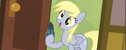 Size: 801x325 | Tagged: safe, derpy hooves, pegasus, pony, g4, my little pony: friendship is magic, rainbow falls, derpy's flag, exploitable meme, female, key to vector sigma, mare, meme, solo, transformers, transformers prime