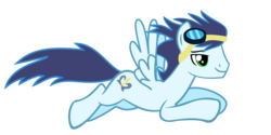 Size: 7000x3500 | Tagged: safe, artist:killer-dash, soarin', pegasus, pony, g4, rainbow falls, absurd resolution, male, simple background, solo, stallion, transparent background, vector