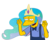 Size: 500x400 | Tagged: safe, artist:tenaflyviper, princess celestia, princess molestia, g4, crossover, male, meme, moe syzlak, princess moelestia, pun, simple background, the simpsons, transparent background, visual pun