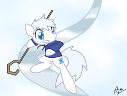 Size: 3264x2448 | Tagged: safe, artist:audiobeatzz, pony, dreamworks, jack frost, ponified, rise of the guardians, solo, vector