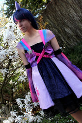 Size: 730x1095 | Tagged: safe, artist:chiomehata, twilight sparkle, human, g4, cosplay, irl, irl human, photo, solo