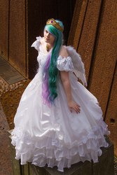 Size: 684x1024 | Tagged: safe, artist:shotalicious, princess celestia, human, g4, cosplay, irl, irl human, photo, solo