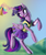 Size: 2500x3000 | Tagged: safe, artist:silfoe, twilight sparkle, alicorn, pony, g4, rainbow falls, cheerleader, cheerleader sparkle, female, mare, skirt, solo, twilight sparkle (alicorn)