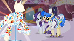 Size: 1054x592 | Tagged: safe, screencap, rarity, sapphire shores, a dog and pony show, g4