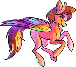 Size: 759x666 | Tagged: safe, artist:griffsnuff, oc, oc only, pegasus, pony, female, mare, solo