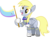 Size: 1487x1100 | Tagged: safe, artist:brisineo, derpy hooves, pegasus, pony, g4, rainbow falls, /mlp/, 4chan cup, 4chan cup scarf, armor, clothes, female, giddy up, gloves, jersey, mare, safest hooves, scarf, short-sleeved goalkeeper jersey, solo, the grey one's glorious return