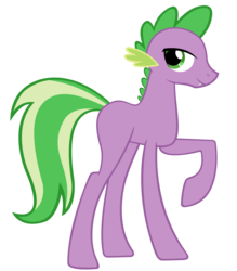 Size: 5555x6334 | Tagged: safe, artist:pappkarton, spike, g4, .psd available, absurd resolution, long legs, male, ponified, ponified spike, simple background, solo, tall, transparent background, vector