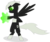 Size: 1785x1516 | Tagged: safe, artist:gohlanblack, pony, bipedal, danny phantom, ponified, simple background, solo, transparent background, vector