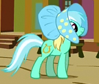 Size: 144x122 | Tagged: safe, screencap, silver strings, earth pony, pony, g4, over a barrel, background pony, bonnet, cropped, female, mare, solo