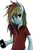 Size: 700x1000 | Tagged: dead source, safe, artist:potheadsam, rainbow dash, pony, semi-anthro, g4, apple (company), bipedal, cigarette, clothes, earbuds, female, hoof hold, iphone, mare, polo shirt, shirt, simple background, smoking, solo, white background, wingless