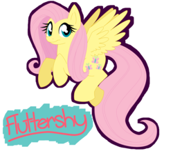 Size: 4448x3904 | Tagged: safe, artist:monsternadda, fluttershy, pegasus, pony, g4, female, flying, mare, outline, simple background, solo, white background