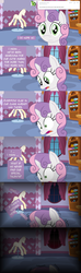 Size: 1280x4320 | Tagged: safe, artist:broken-pen, sweetie belle, g4, comic, female, frown, open mouth, sad, shivering, solo, tumblr, wide eyes, yours-yearly-sweetie-belle