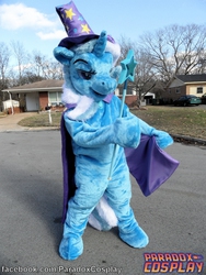 Size: 1224x1632 | Tagged: safe, artist:judhudson, trixie, human, g4, cosplay, fursuit, irl, irl human, photo, solo