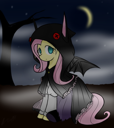 Size: 684x770 | Tagged: safe, artist:fullmetalpikmin, fluttershy, g4, clothes, costume, female, solo