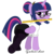 Size: 2048x2048 | Tagged: safe, artist:gutovi, twilight sparkle, alicorn, pony, g4, butt, clothes, female, glasses, mare, plot, ruler, simple background, solo, stockings, transparent background, twilight sparkle (alicorn)