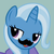 Size: 280x280 | Tagged: safe, trixie, pony, unicorn, g4, facial hair, female, mare, moustache, moustache edit, solo