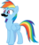 Size: 768x871 | Tagged: safe, rainbow dash, g4, facial hair, female, meme, mousdash, moustache, moustache edit, simple background, solo, transparent background, vector