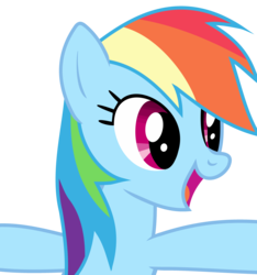 Size: 3782x4039 | Tagged: safe, artist:sundaybrony, rainbow dash, g4, female, simple background, solo, transparent background, vector