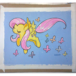 Size: 700x700 | Tagged: safe, artist:krisgoat, fluttershy, g4, female, solo