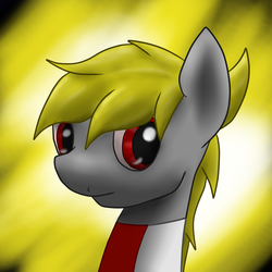 Size: 2600x2600 | Tagged: safe, artist:flashiest lightning, oc, oc only, pegasus, pony, male, racer, racing suit, solo, stallion, yellow mane