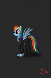 Size: 674x1017 | Tagged: safe, artist:althyra-nex, rainbow dash, g4, female, juno eclipse, solo, star wars