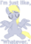 Size: 500x710 | Tagged: safe, artist:the-aziz, derpy hooves, pegasus, pony, g4, my little pony: friendship is magic, rainbow falls, caption, eyes closed, female, image macro, mare, reaction image, shrug, simple background, solo, transparent, transparent background