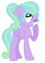 Size: 715x997 | Tagged: safe, artist:pixiehannah, oc, oc only, pegasus, pony, solo