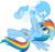 Size: 618x586 | Tagged: safe, artist:laser-pancakes, rainbow dash, oc, pegasus, pony, g4