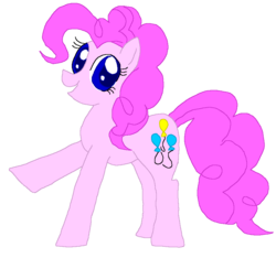 Size: 900x842 | Tagged: safe, artist:prettysoldierpetite, pinkie pie, g4, female, madskillz, solo