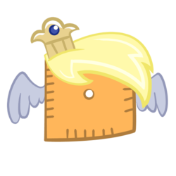 Size: 500x500 | Tagged: dead source, safe, artist:nyanpegasus, derpy hooves, g4, cheez-it, crackers, female, food, person as food, princess derpy, simple background, solo, species swap, transparent background, wat