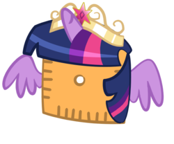 Size: 600x500 | Tagged: dead source, safe, artist:nyanpegasus, twilight sparkle, g4, cheez-it, crackers, female, food, person as food, simple background, solo, species swap, transparent background, twilight sparkle (alicorn)