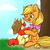 Size: 650x650 | Tagged: safe, artist:shining-dog, apple bloom, applejack, g4, accessory swap, pixiv, tree