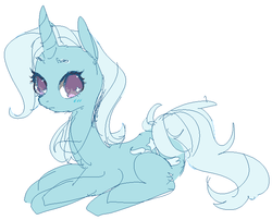 Size: 699x565 | Tagged: safe, artist:costly, trixie, pony, unicorn, g4, female, mare, solo