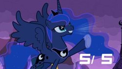 Size: 400x225 | Tagged: safe, edit, edited screencap, screencap, princess luna, g4, luna eclipsed, 5/5, cropped, female, solo