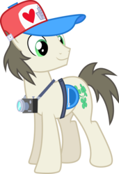 Size: 4104x6000 | Tagged: safe, artist:chainchomp2, fortune favors, earth pony, pony, g4, rarity takes manehattan, absurd resolution, background pony, hat, male, simple background, solo, stallion, transparent background, vector