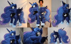 Size: 4189x2583 | Tagged: safe, artist:dreamangel686, princess luna, g4, irl, photo, plushie