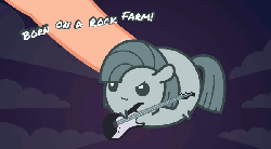 Size: 600x332 | Tagged: safe, artist:4as, marble pie, earth pony, human, pony, g4, animated, blob, chibi, chubbie, cute, electric guitar, female, flash, game, guitar, link, marblebetes, mare, musical instrument, offscreen character, offscreen human, poking, pun, touch