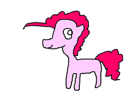 Size: 800x600 | Tagged: safe, pinkie pie, g4, 1000 hours in ms paint, female, ms paint, solo, stylistic suck