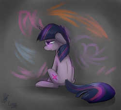 Size: 2260x2052 | Tagged: safe, artist:suplolnope, twilight sparkle, pony, unicorn, g4, crying, female, sad, solo