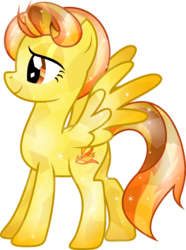 Size: 4100x5500 | Tagged: safe, artist:theshadowstone, spitfire, pegasus, pony, g4, absurd resolution, alternate hairstyle, crystallized, female, show accurate, simple background, solo, transparent background, vector