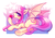 Size: 1024x724 | Tagged: dead source, safe, artist:jopiter, fluttershy, bat pony, pony, g4, apple, bedroom eyes, blushing, butt, butt blush, female, flutterbat, licking, plot, race swap, sexy, sinfully sexy, solo, underhoof