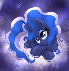 Size: 1000x1030 | Tagged: safe, artist:joakaha, princess luna, g4, female, solo