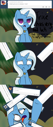 Size: 700x1680 | Tagged: safe, artist:shiverbear, trixie, pony, unicorn, g4, ask, ask-confused-trixie, comic, female, mare, solo, tumblr