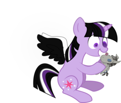 Size: 5295x4506 | Tagged: safe, artist:drgamer7065, smarty pants, twilight sparkle, alicorn, pony, g4, absurd resolution, black and white mane, female, mare, pages of harmony, simple background, solo, transparent background, twilight snapple, twilight sparkle (alicorn), vector