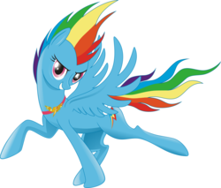 Size: 2677x2276 | Tagged: safe, artist:vasillium, rainbow dash, g4, female, solo