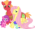 Size: 1078x901 | Tagged: safe, artist:afh, big macintosh, fluttershy, oc, earth pony, pony, g4, alternate body style, male, offspring, parent:big macintosh, parent:fluttershy, parents:fluttermac, ship:fluttermac, shipping, stallion, straight