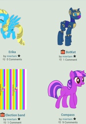 Size: 480x689 | Tagged: safe, artist:miertam, oc, oc only, deviantart, recolor, trace, twitterponies, vector