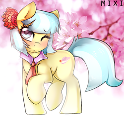 Size: 816x766 | Tagged: safe, artist:mixipony, coco pommel, earth pony, pony, g4, cocobetes, cute, female, mare, solo